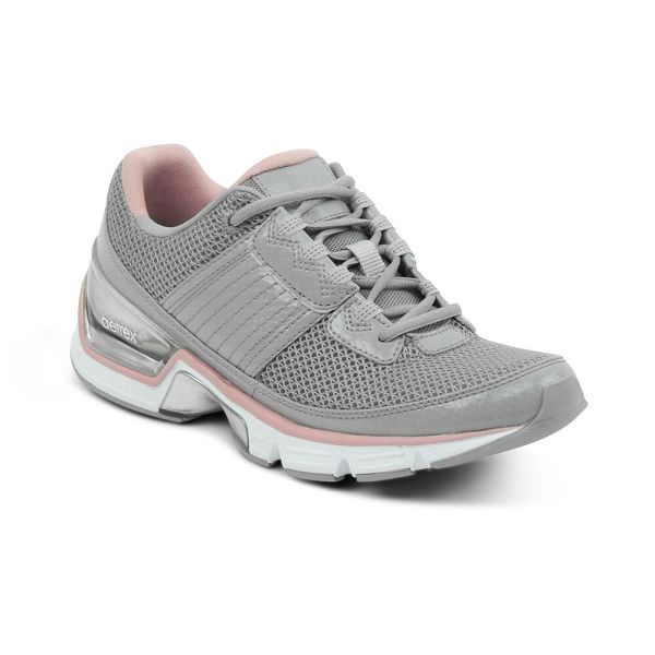 Aetrex Women's Xspress Runner 2 Sneakers Grey Shoes UK 0831-480